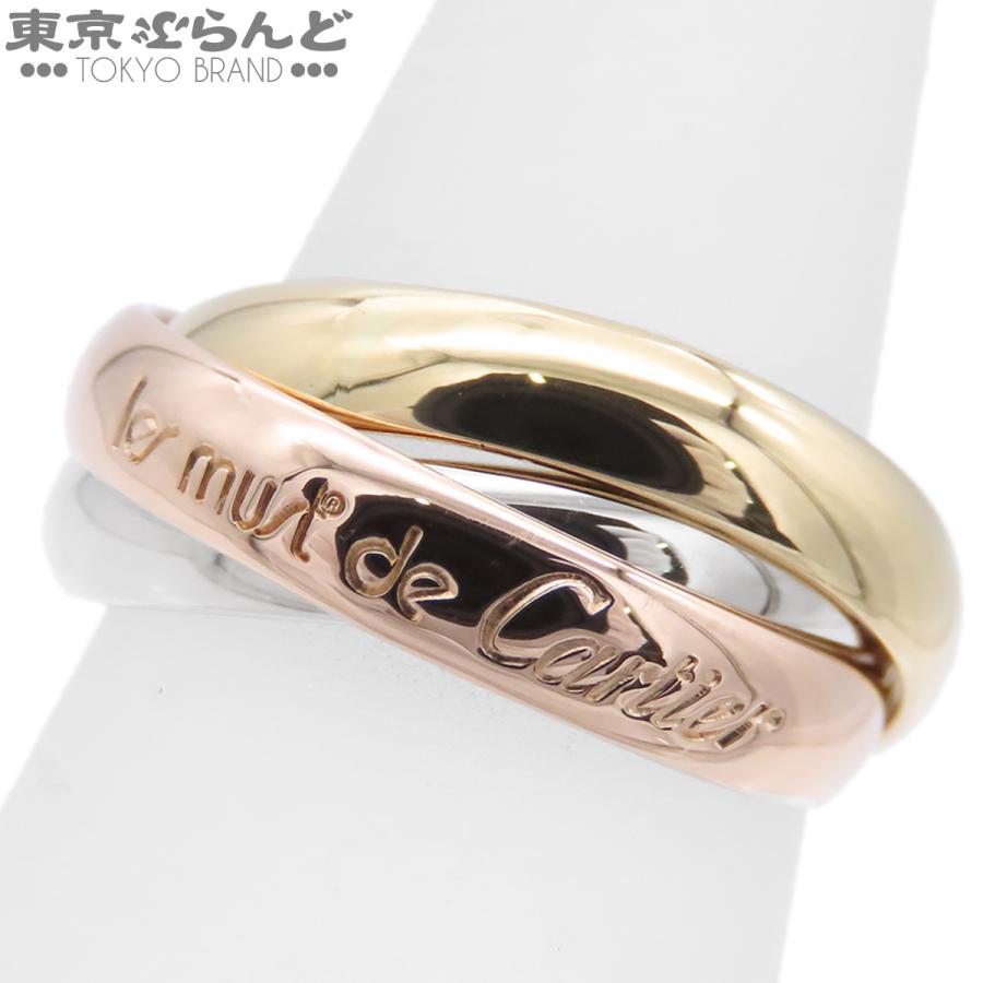 Cartier（カルティエ） トリニティ リング スリーカラーゴールド K18YG