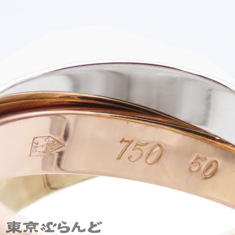 Cartier（カルティエ） トリニティ リング スリーカラーゴールド K18YG