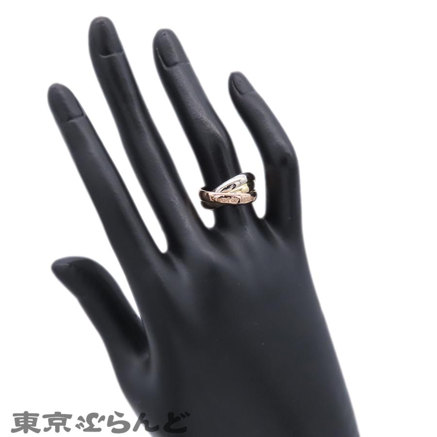 Cartier（カルティエ） トリニティ リング スリーカラーゴールド K18YG