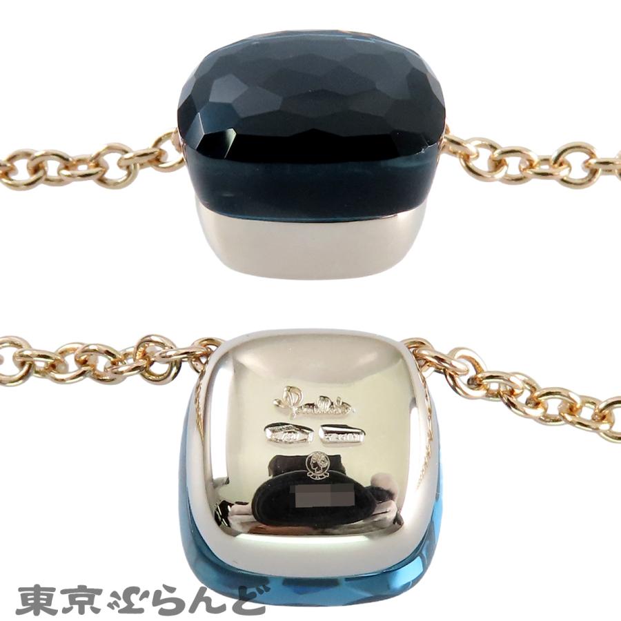 ポメラート ヌードネックレス ホワイトゴールド ピンクゴールド K18WG