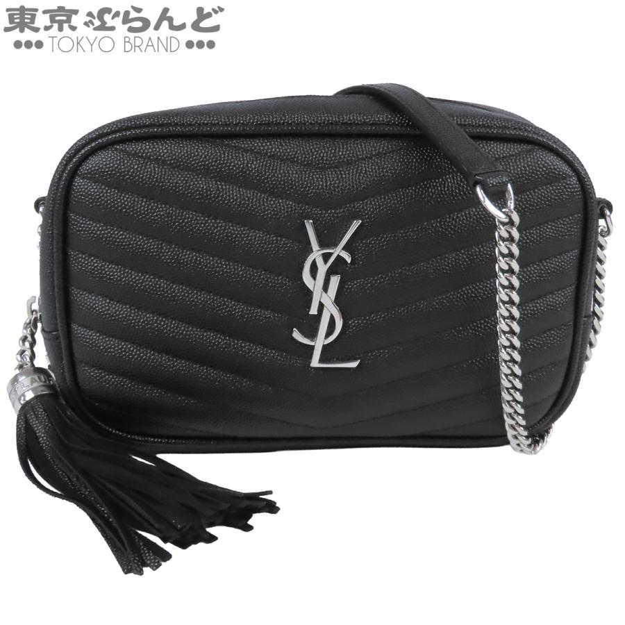 Yves Saint Laurent（イヴ・サンローラン） ルー 748849 ブラック 黒