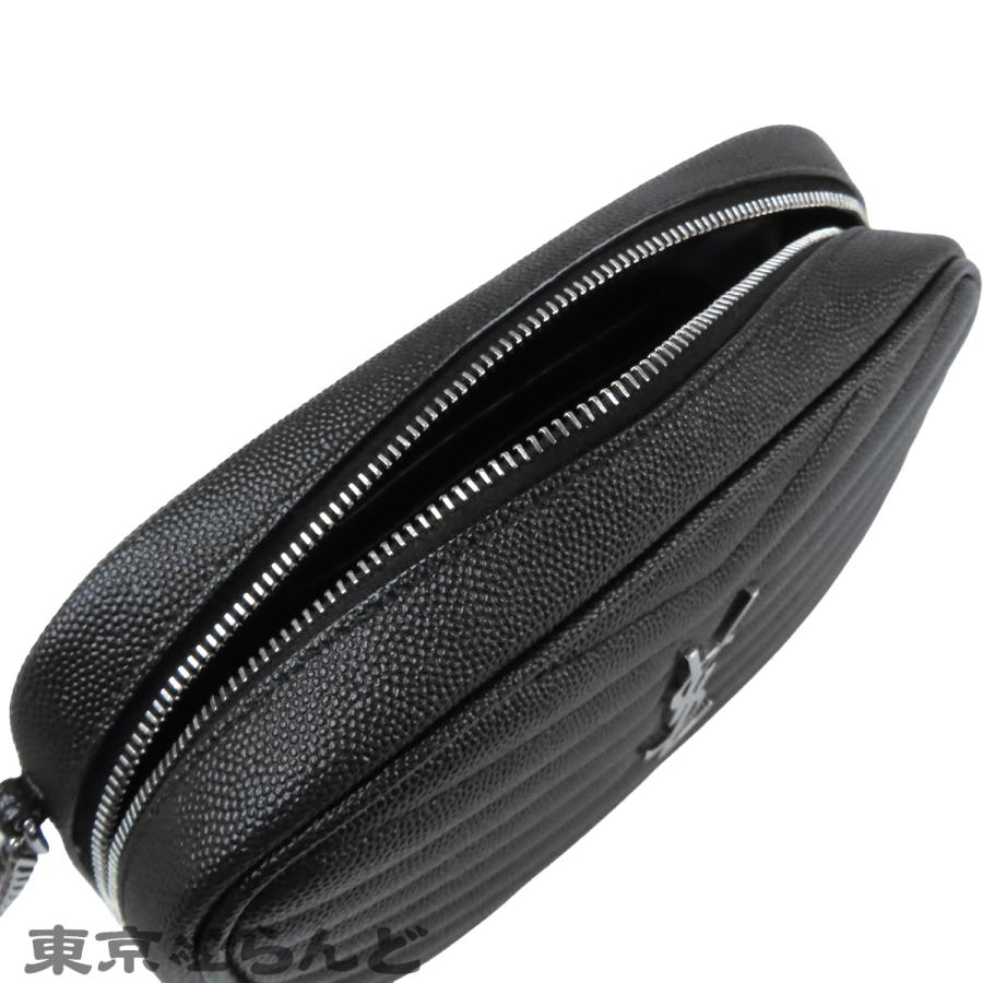Yves Saint Laurent（イヴ・サンローラン） ルー 748849 ブラック 黒