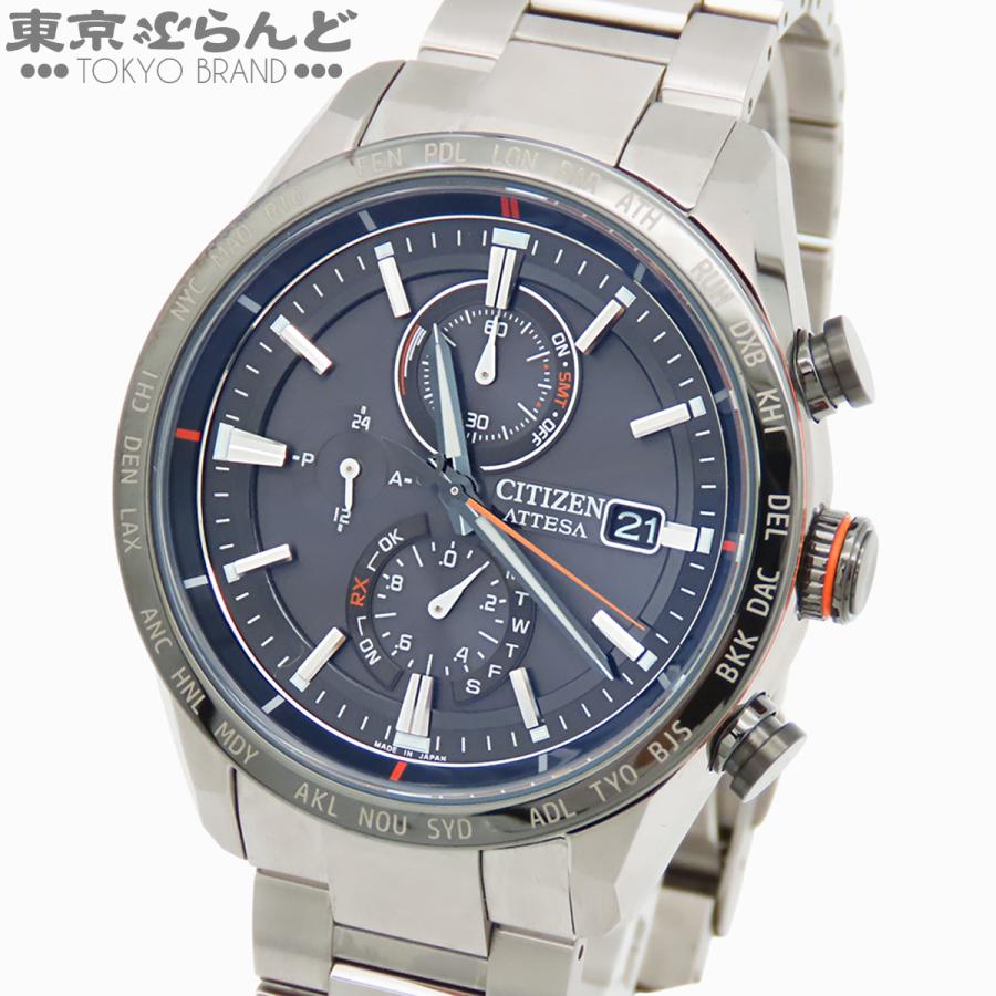 CITIZEN（シチズン） アテッサ AT8189-61E ブラック チタン アクト