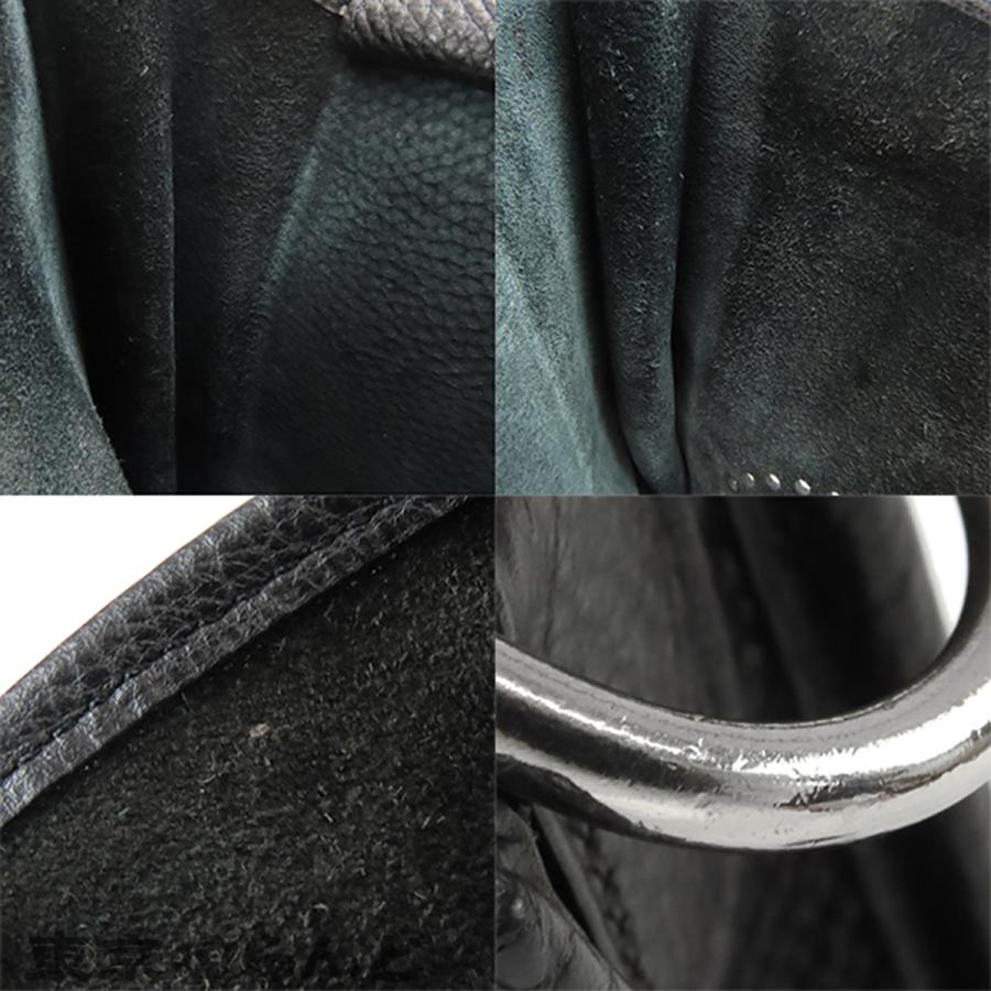 HERMES（エルメス） エヴリン PM □G刻印 ブラック 黒 シルバー金具