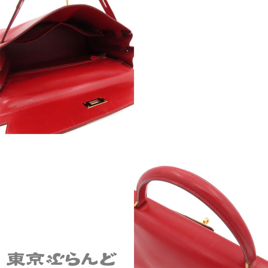 HERMES（エルメス） ケリー 32 〇Z刻印 ルージュヴィフ ゴールド金具