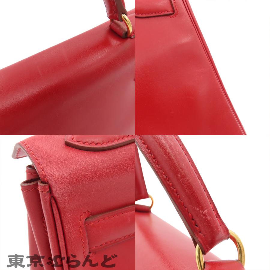 HERMES（エルメス） ケリー 32 〇Z刻印 ルージュヴィフ ゴールド金具