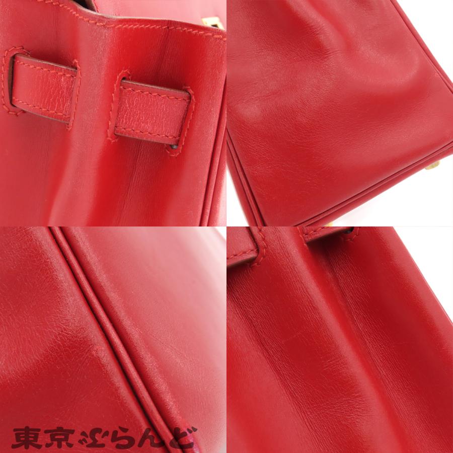 HERMES（エルメス） ケリー 32 〇Z刻印 ルージュヴィフ ゴールド金具
