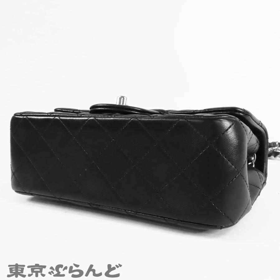 CHANEL（シャネル） ミニ マトラッセ ブラック シルバー金具