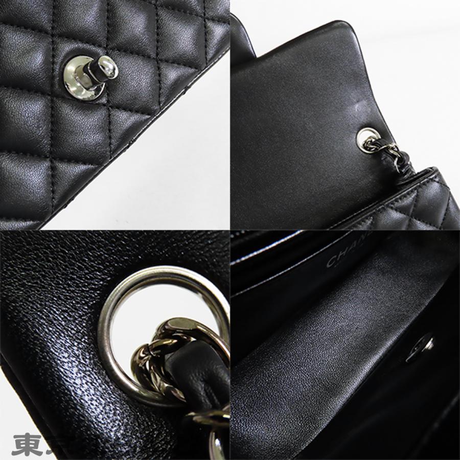 CHANEL（シャネル） ミニ マトラッセ ブラック シルバー金具