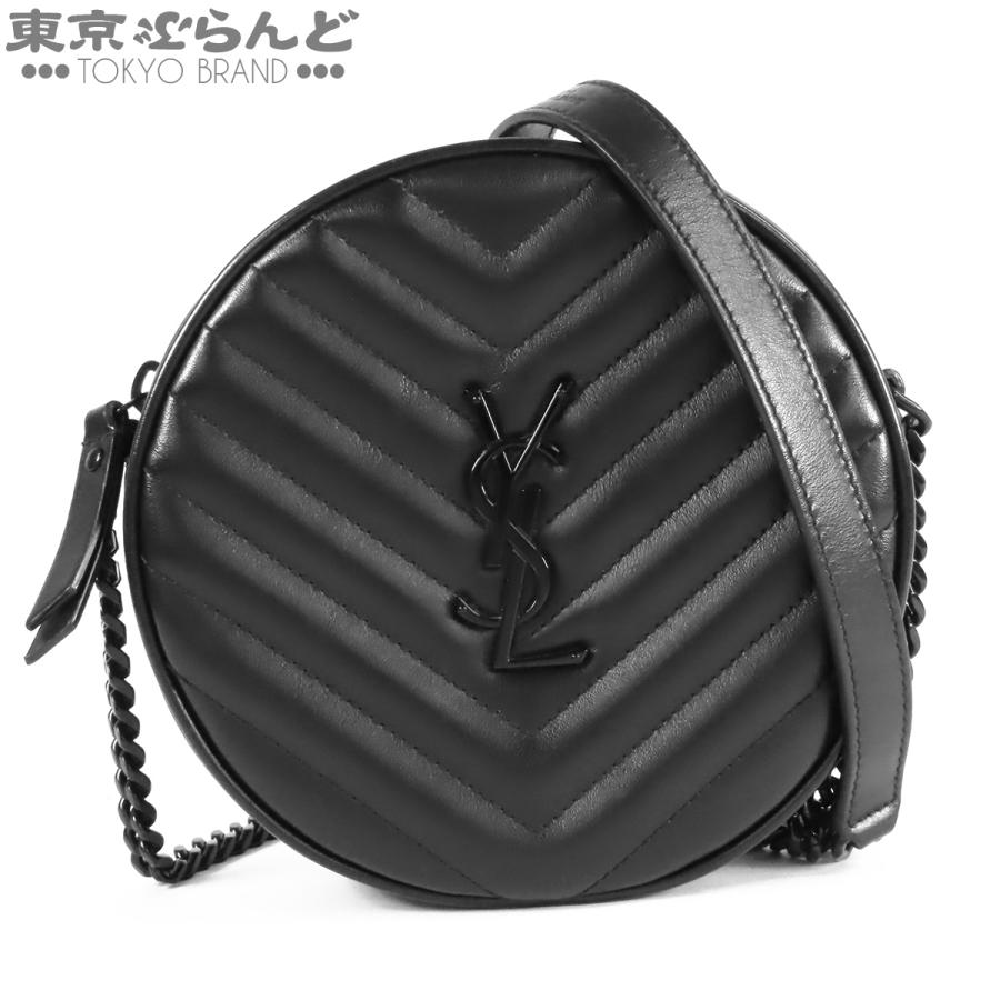 サンローラン SAINT LAURENT ヴィニル チェーンショルダーバッグ