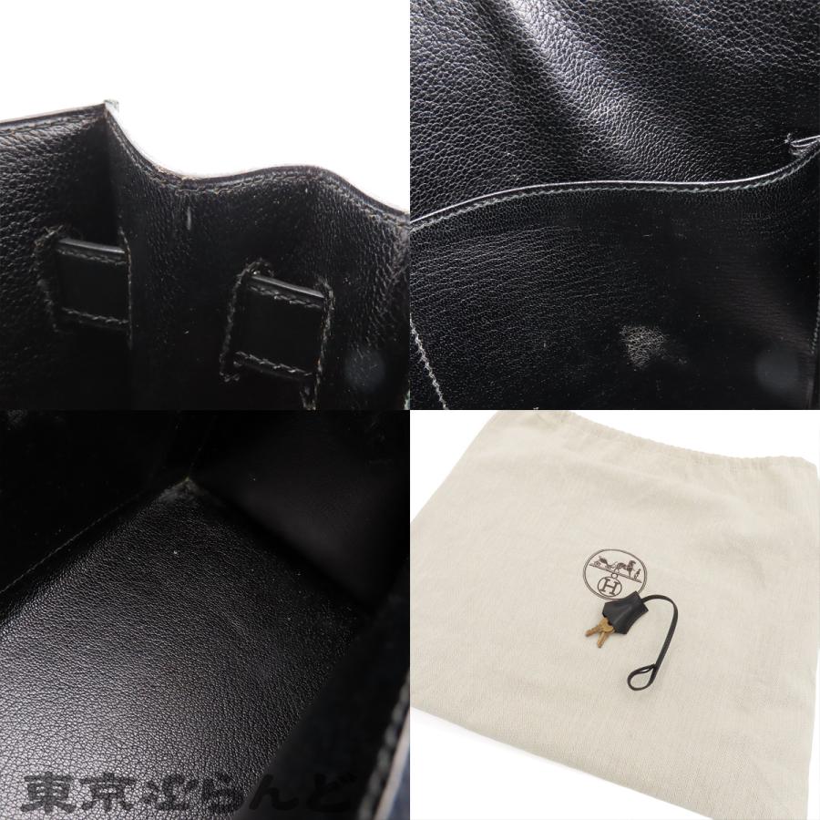 HERMES（エルメス） ケリー 32 〇R刻印 ブラック 黒 ゴールド金具