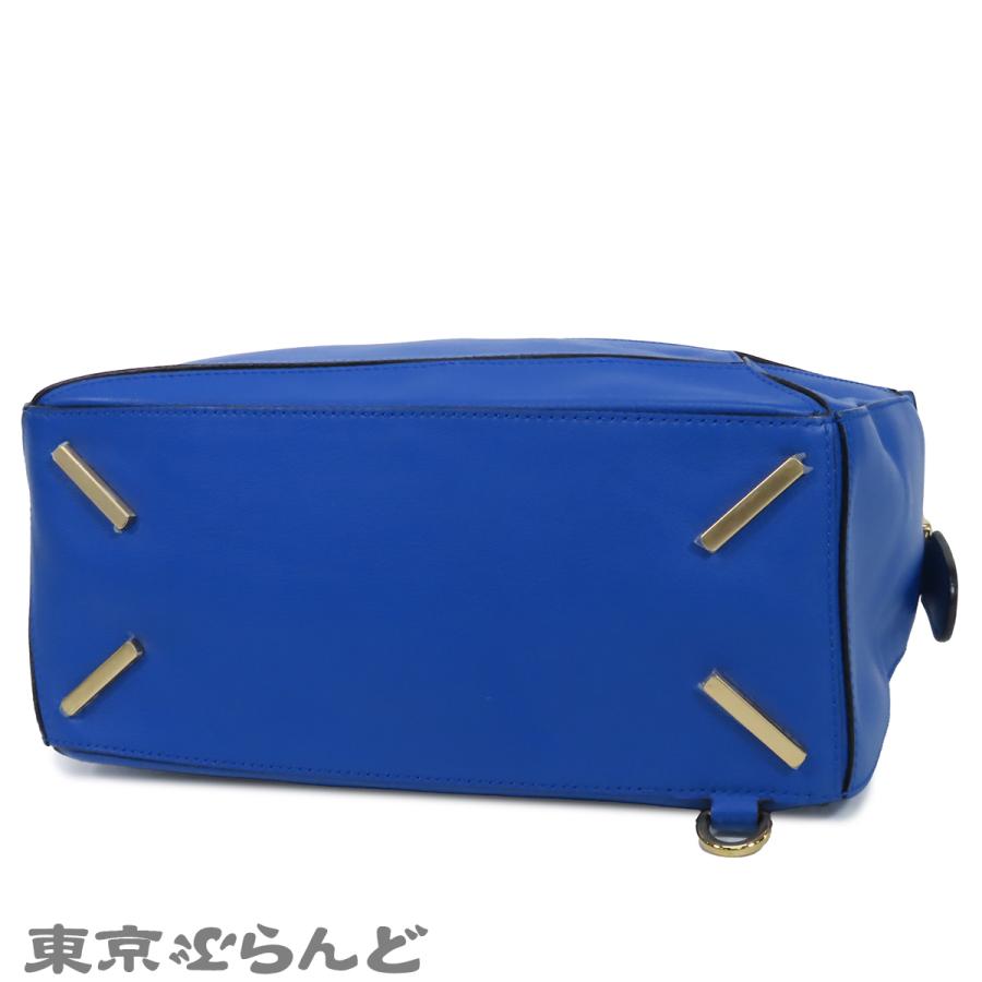 LOEWE（ロエベ） パズルバッグ ミディアム 322.30.S20 ロイヤルブルー