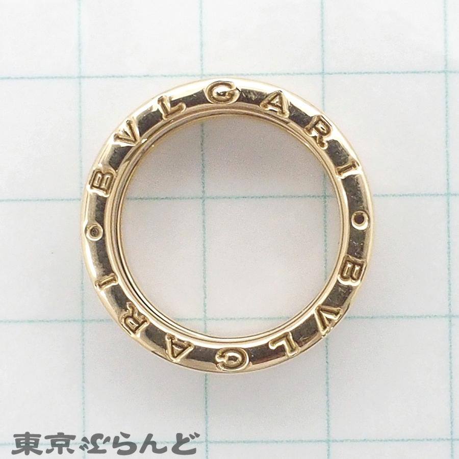 BVLGARI（ブルガリ） ビーゼロワン リング ホワイトゴールドxイエロー