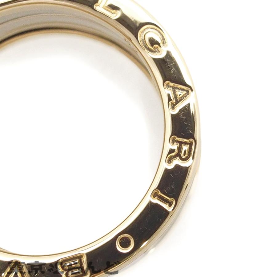 BVLGARI（ブルガリ） ビーゼロワン リング ホワイトゴールドxイエロー