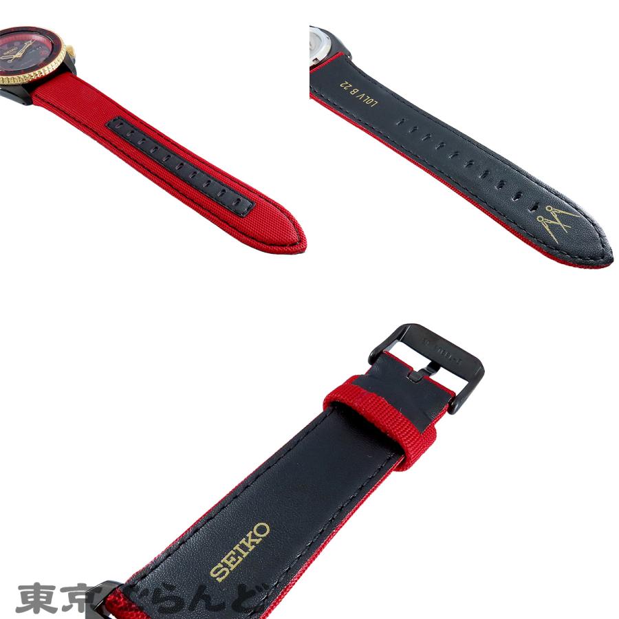 SEIKO（セイコー） 5スポーツ SBSA080 4R36-08R0 ブラック レッド