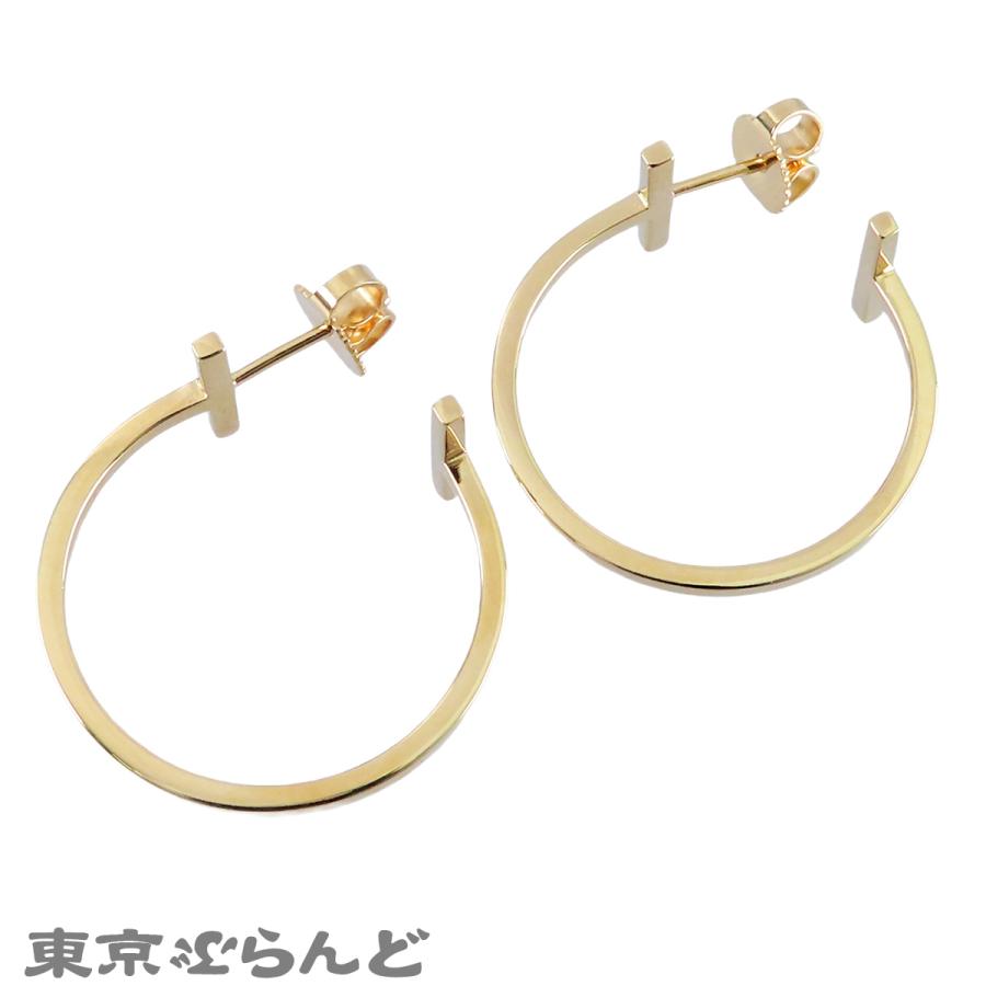 TIFFANY&Co.（ティファニー） TIFFANY&Co. Tフープピアス イエロー