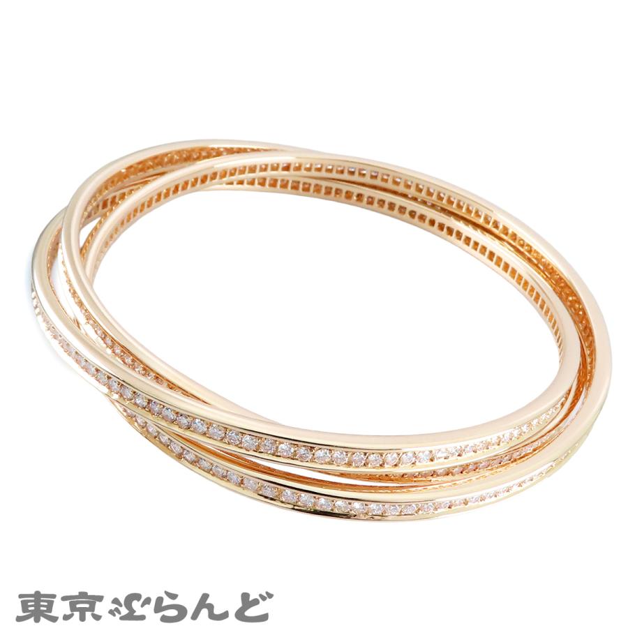 Cartier（カルティエ） スリーバングルズ CR60075970 K18YG ダイヤ SM