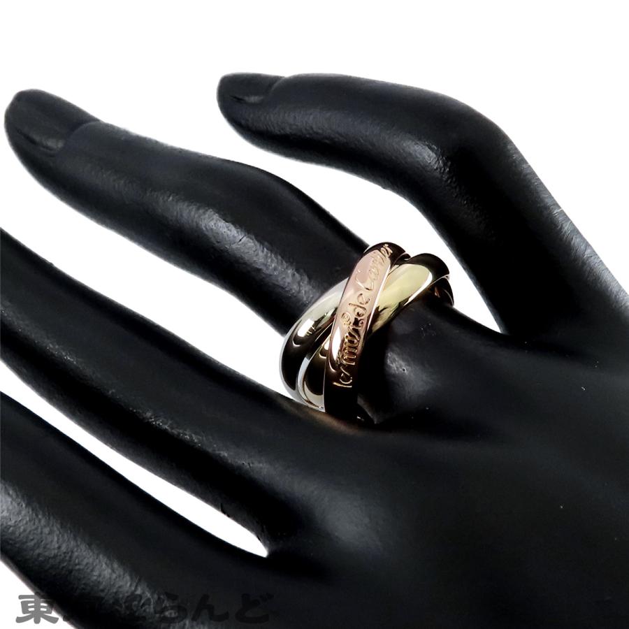 Cartier（カルティエ） トリニティリング スリーカラーゴールド K18PG