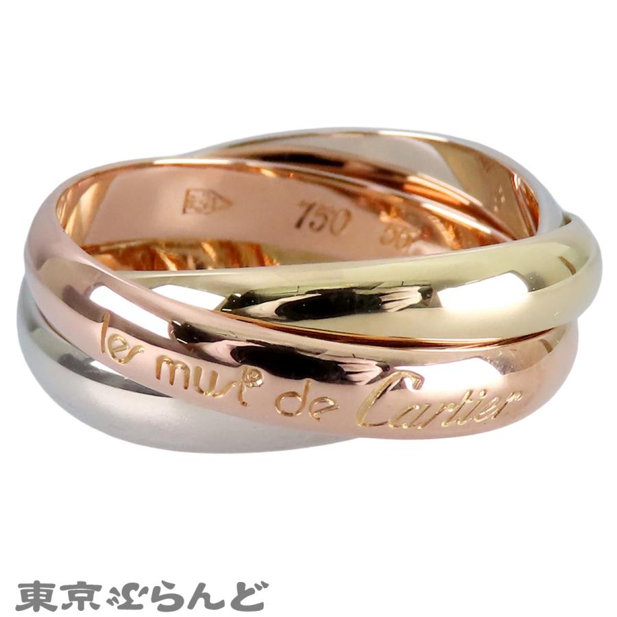 Cartier（カルティエ） トリニティリング スリーカラーゴールド K18PG