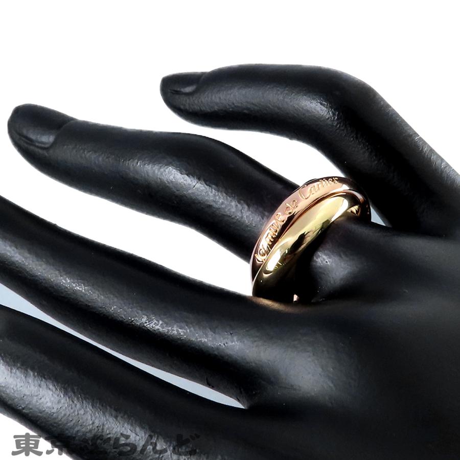 Cartier（カルティエ） トリニティリング スリーカラーゴールド K18PG