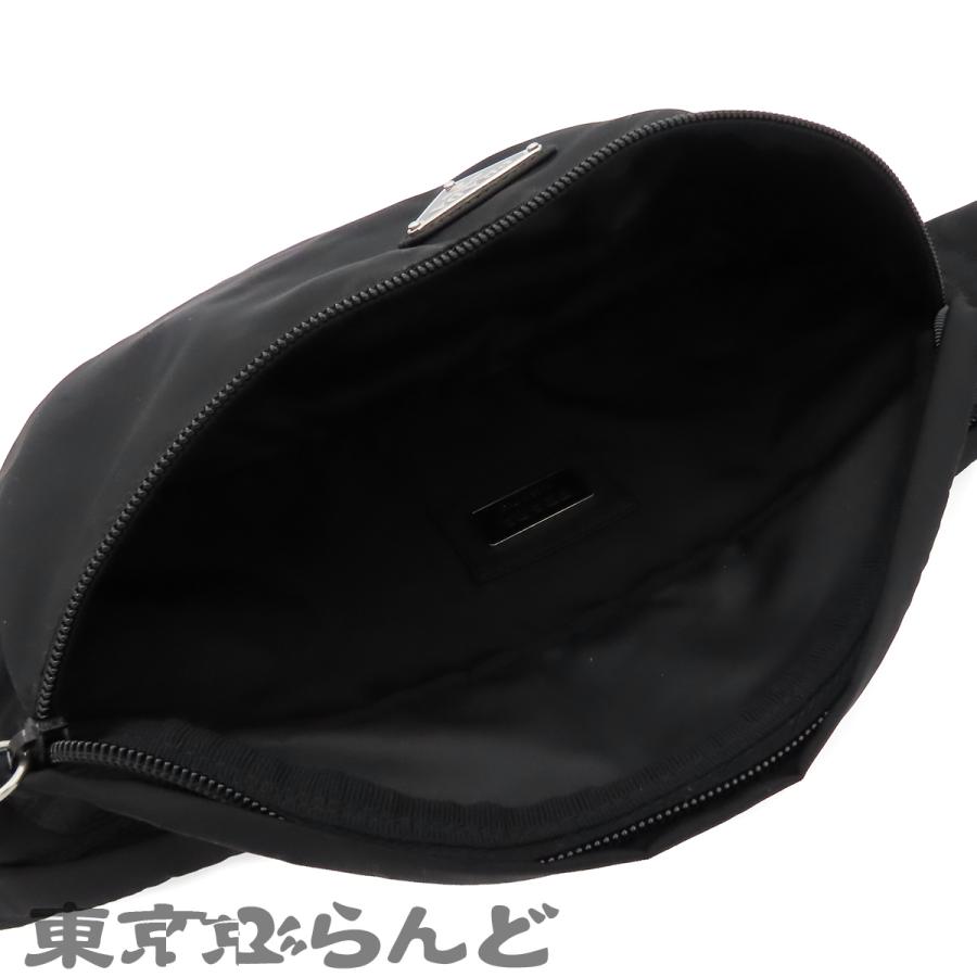 PRADA（プラダ） ウエストバッグ V132 ネロ ブラック テスート