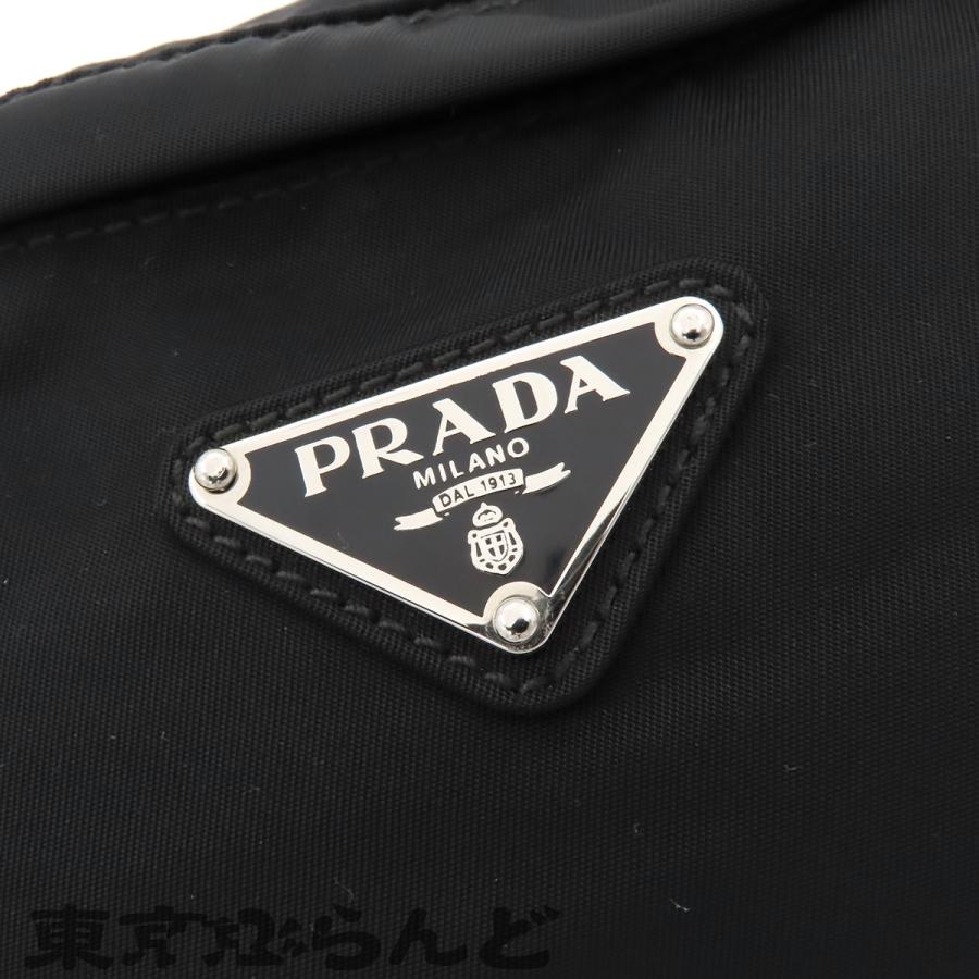 PRADA（プラダ） ウエストバッグ V132 ネロ ブラック テスート
