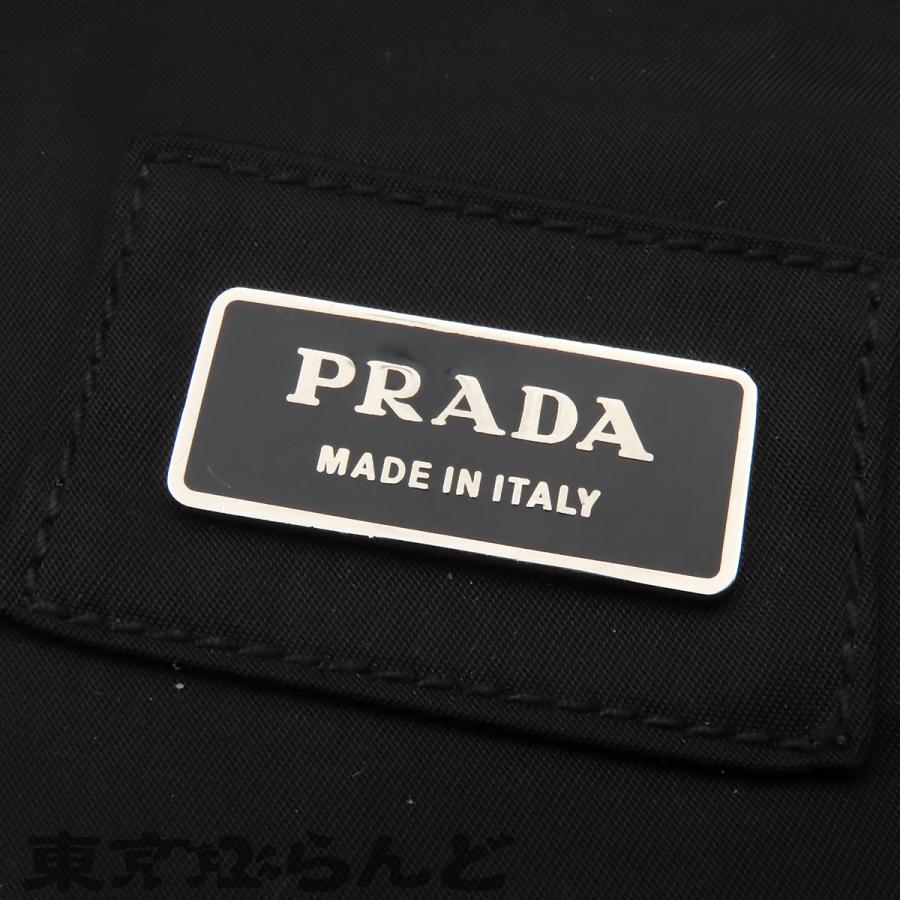 PRADA（プラダ） ウエストバッグ V132 ネロ ブラック テスート