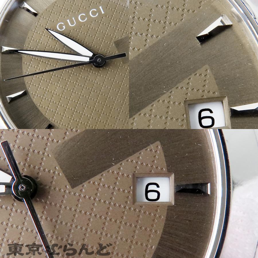 GUCCI（グッチ） GUCCI Gタイムレス 126.4 YA126406 ブラウン SS