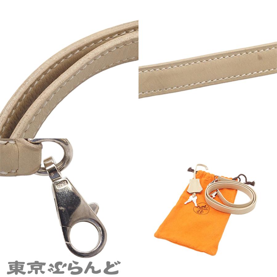 HERMES（エルメス） ケリー28 □F刻印 ベージュ シルバー金具
