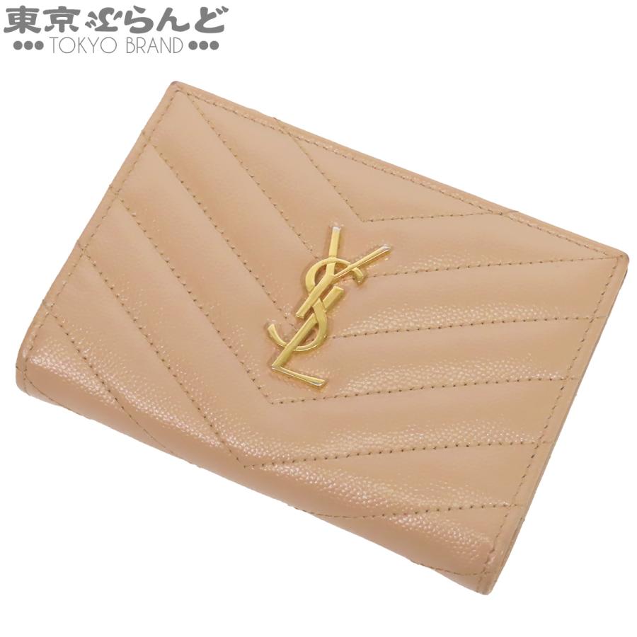 SAINT LAURENT サンローラン モノグラム ジップウォレット