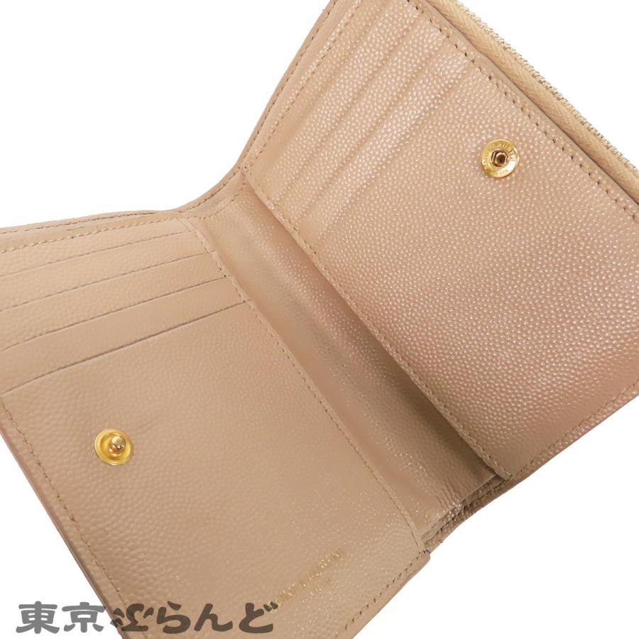 SAINT LAURENT サンローラン モノグラム ジップウォレット