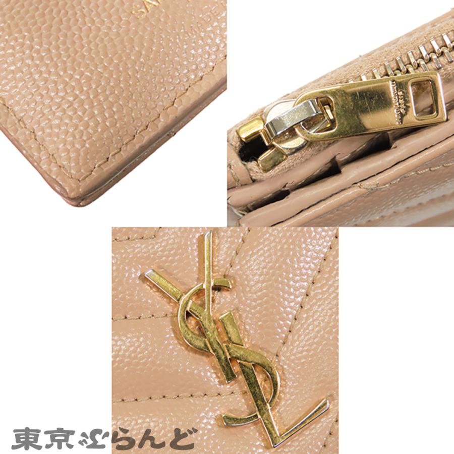 SAINT LAURENT サンローラン モノグラム ジップウォレット