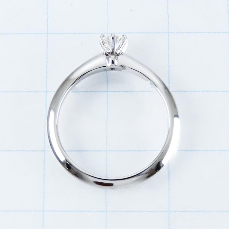 ティファニー　プラチナ　リング　pt.950 指輪　イニシャル TIFFANY&Co.（ティファニー） セッティングエンゲージメントリング