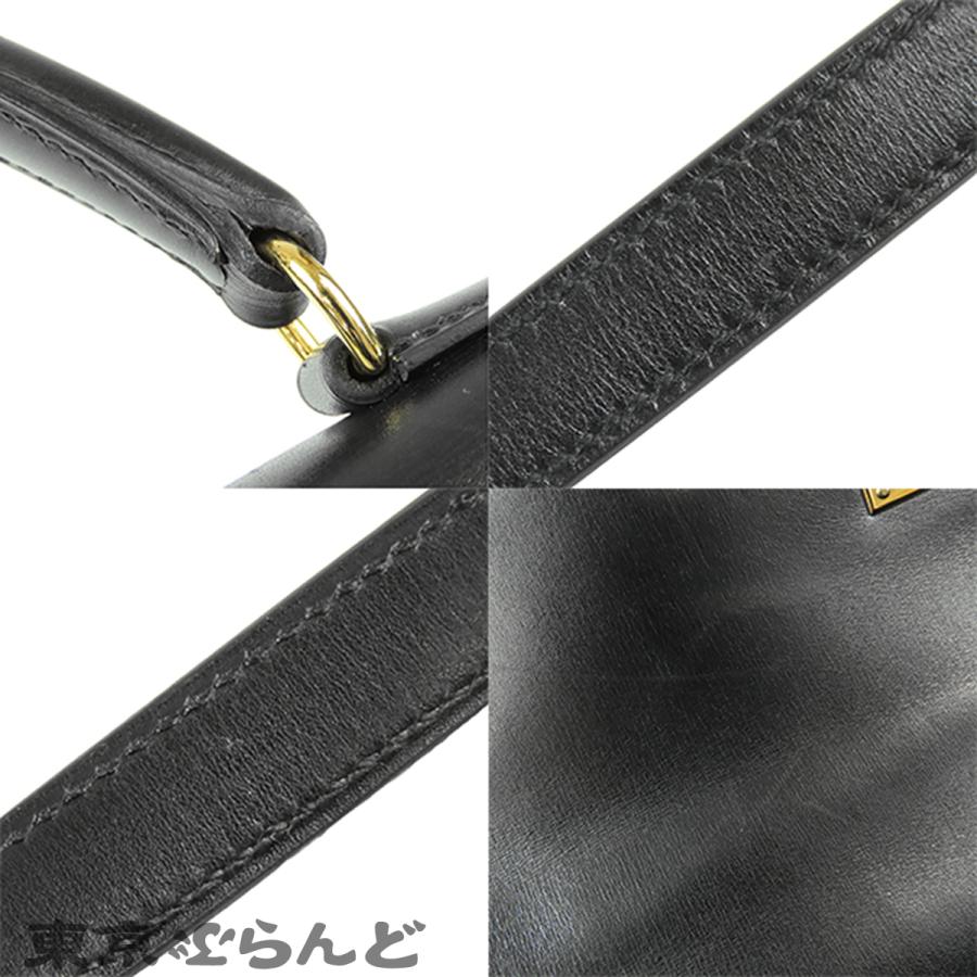 HERMES（エルメス） ケリー 32 〇A刻印 ブラック 黒 ゴールド金具