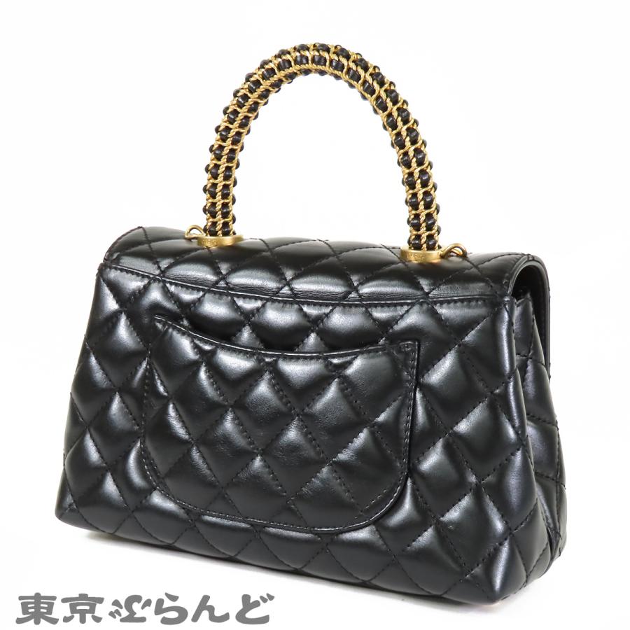 CHANEL（シャネル） ココハンドル XS フラップバッグ A92990 ブラック