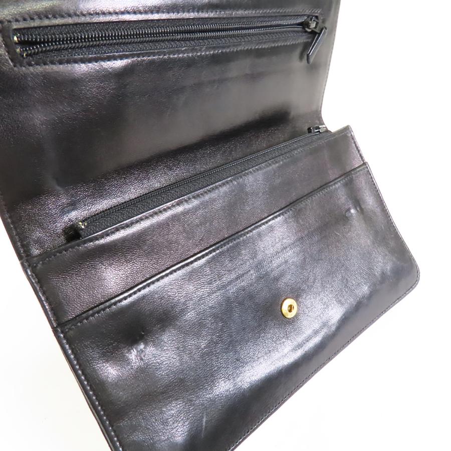 CHANEL（シャネル） ココマーク 長財布 ブラック ゴールド金具