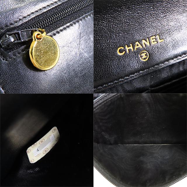 CHANEL（シャネル） ココマーク 長財布 ブラック ゴールド金具