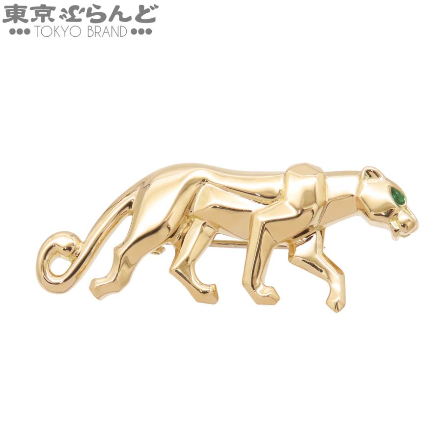 美品Cartier パンテールYOKANブローチ Cartier（カルティエ） パンテール ブローチ イエローゴールド K18YG