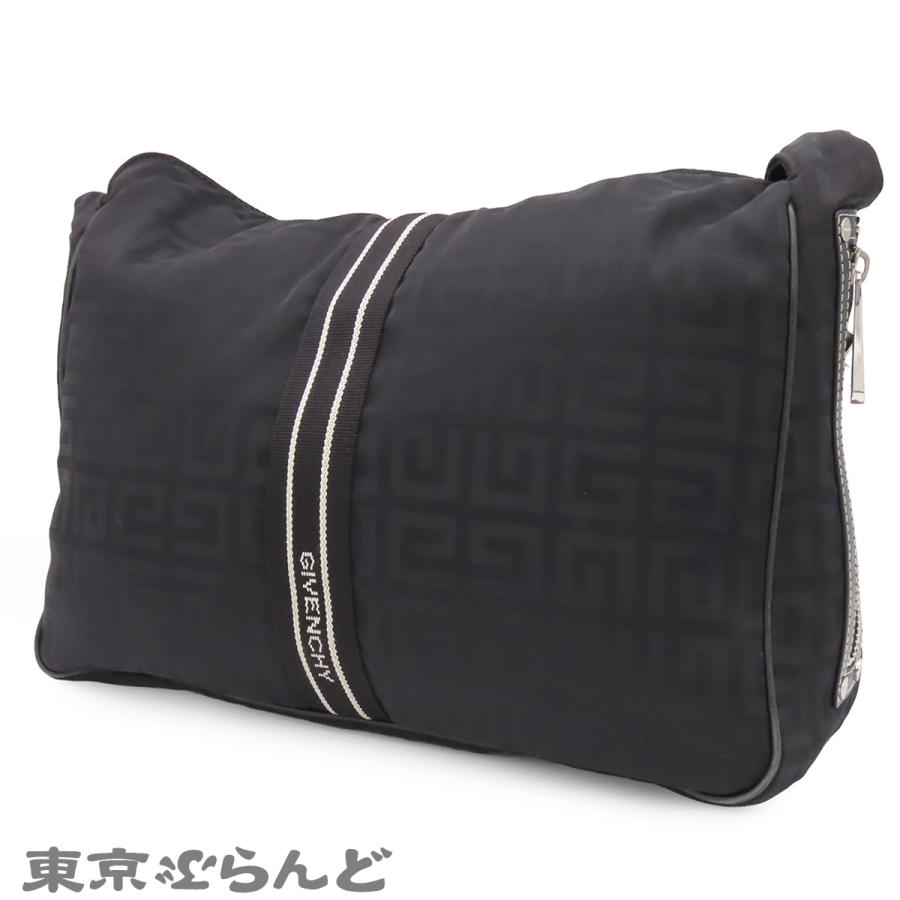 GIVENCHY 4Gロゴ ショルダーバッグ GIVENCHY（ジバンシィ） ショルダーバッグ 黒 ブラック ナイロン 4G