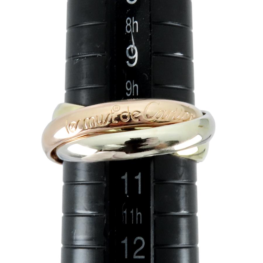 Cartier（カルティエ） トリニティリング スリーカラーゴールド K18PG