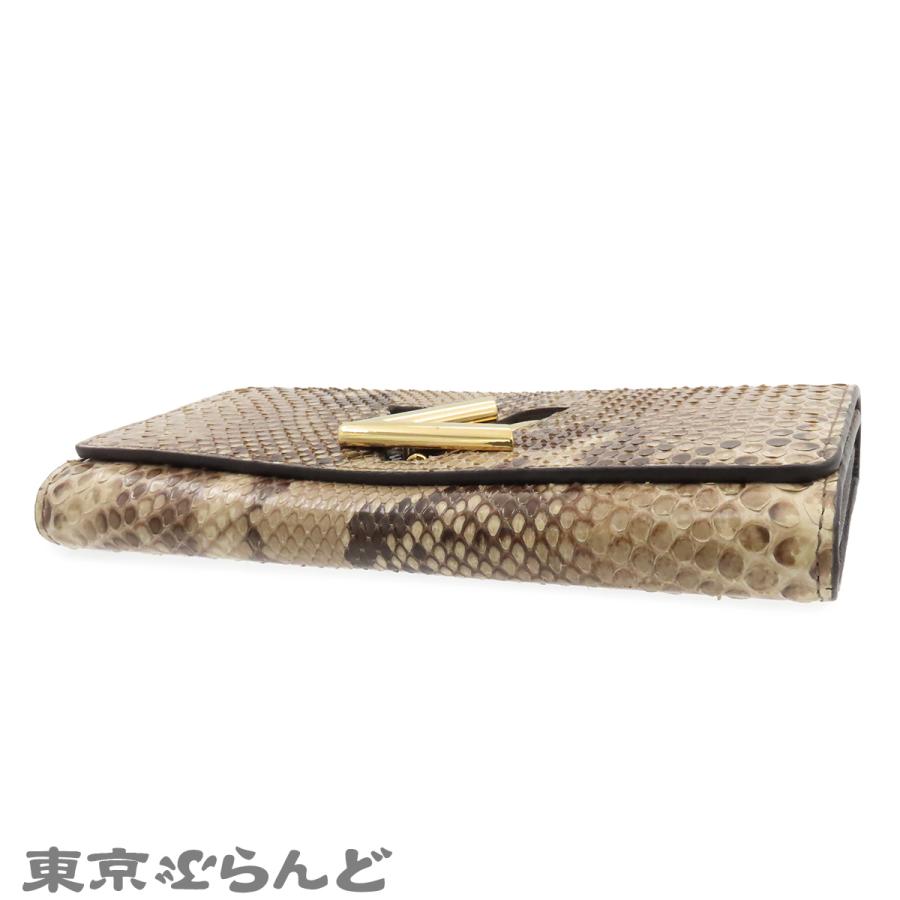 LOUIS VUITTON（ルイ・ヴィトン） ポルトフォイユ ツイスト パイソン