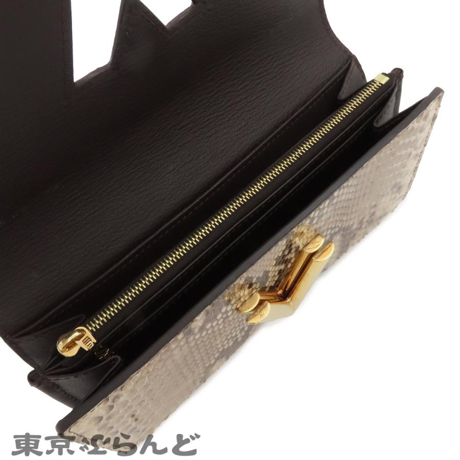LOUIS VUITTON（ルイ・ヴィトン） ポルトフォイユ ツイスト パイソン