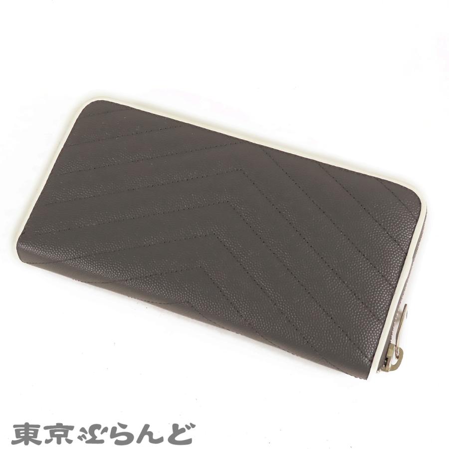SAINT LAURENT サンローラン モノグラム フルジップウォレット 358094