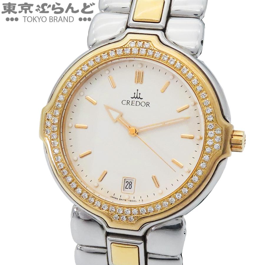 SEIKO（セイコー） クレドール GCAC004 8N75-6030 アイボリー K18YG