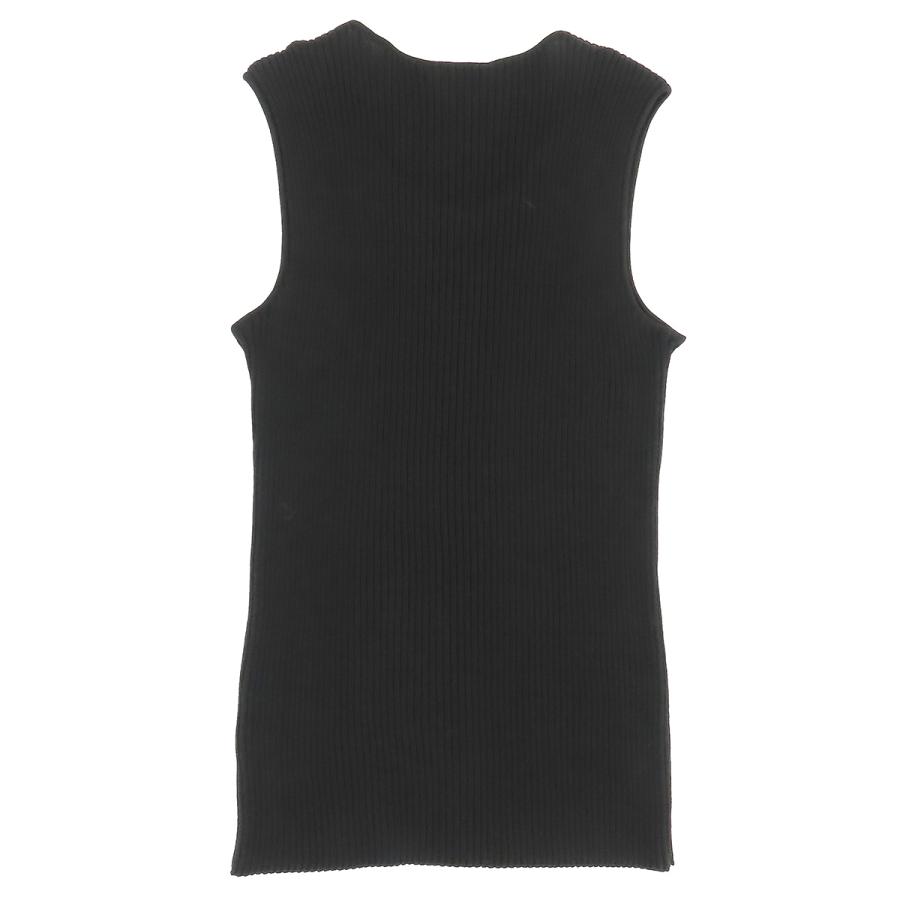 CHANEL（シャネル） ノースリーブ リブニット P12813V00557 ブラック