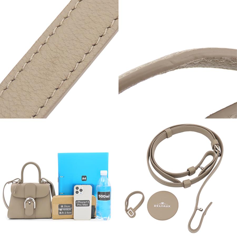 DELVAUX（デルヴォー） デルボー ブリヨン ミニ AA0406AAM グレージュ