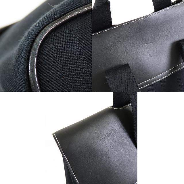 HERMES（エルメス） ヴァルパライソ MM ブラック シルバー金具 トワル