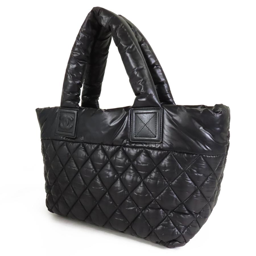 CHANEL（シャネル） コココクーン PM A48610 ブラック 黒 シルバー金具