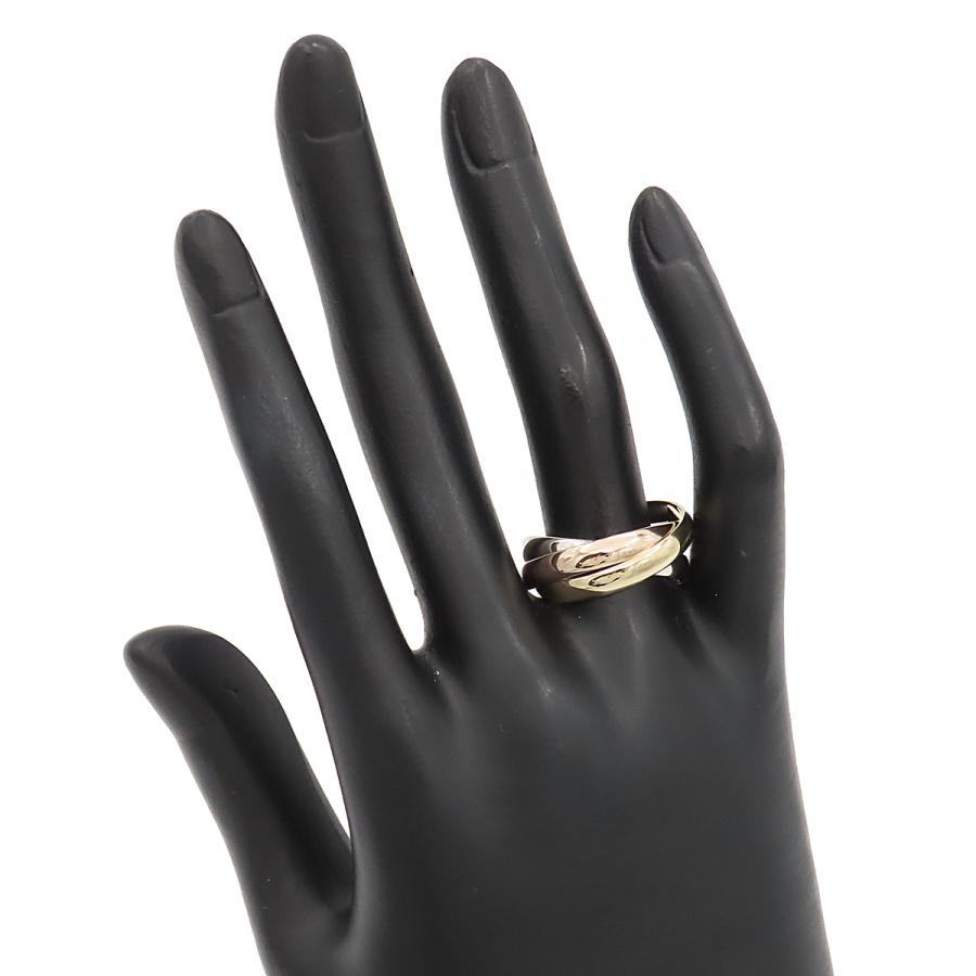 Cartier トリニティリング 3連リング　サイズ55 （15号） Cartier（カルティエ） トリニティリング MM スリーカラーゴールド