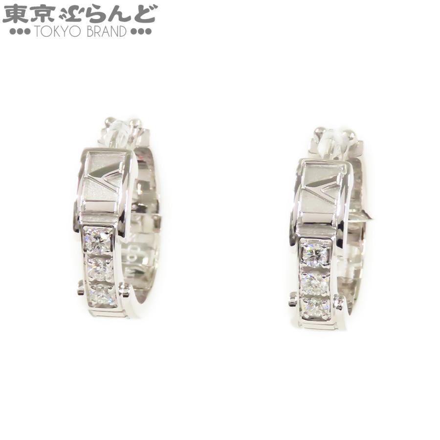 TIFFANY&Co.（ティファニー） アトラス フープ ピアス ホワイト